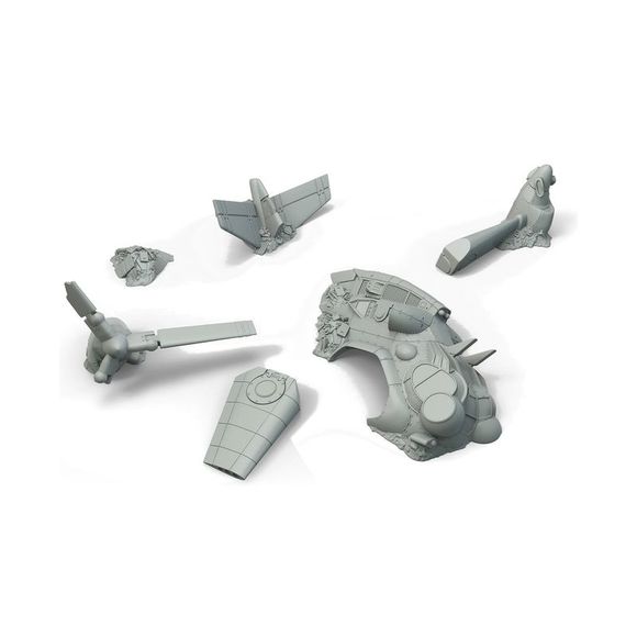 Fallout: Wasteland Warfare - Crashed Vertibird - Picture 1 of 4